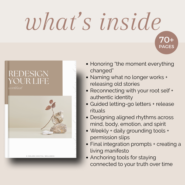 Redesign Your Life Workbook