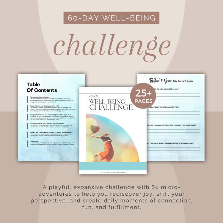 60-Day Well-Being Challenge