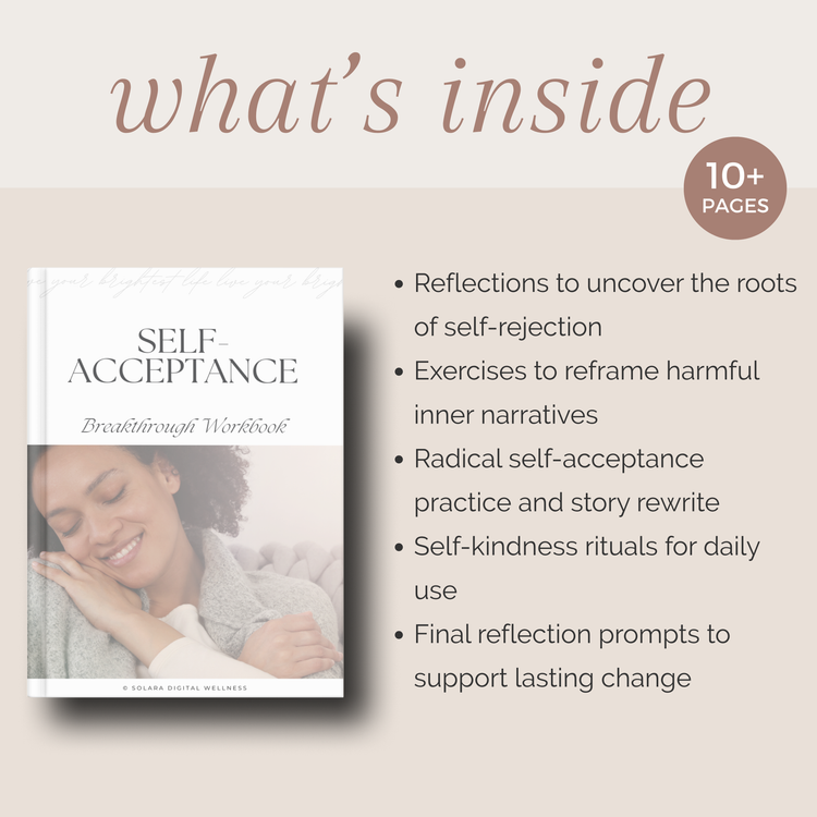 Self-Acceptance Breakthrough Workbook