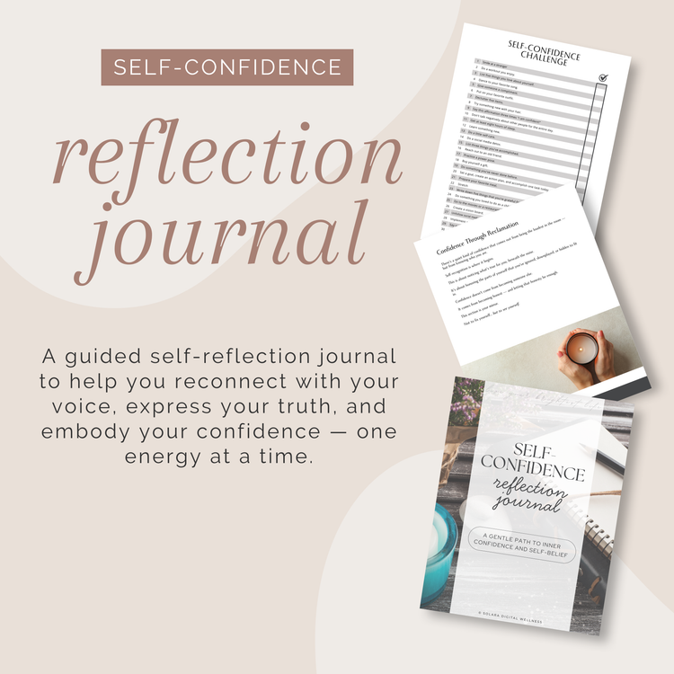 Self-Confidence Reflection Journal