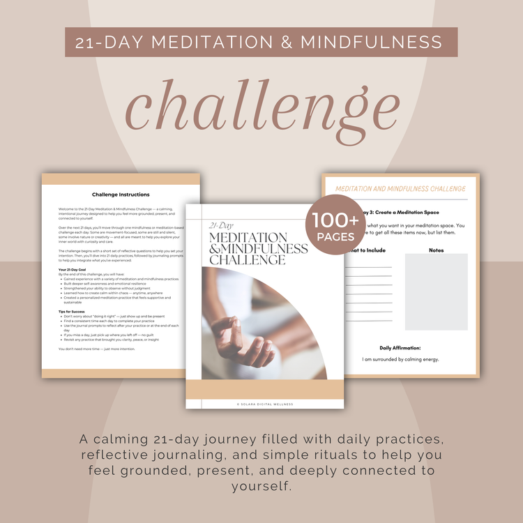 21-Day Meditation and Mindfulness Challenge