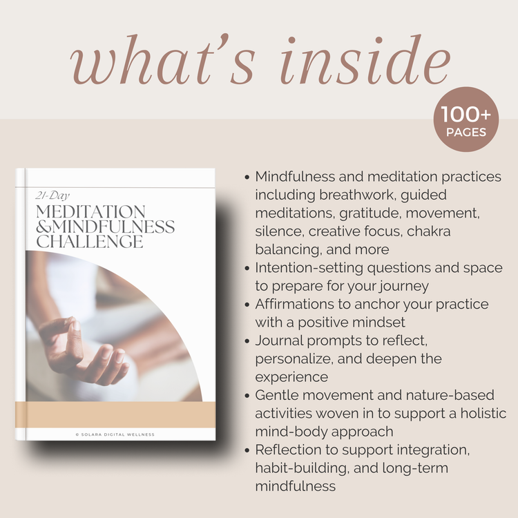 21-Day Meditation and Mindfulness Challenge
