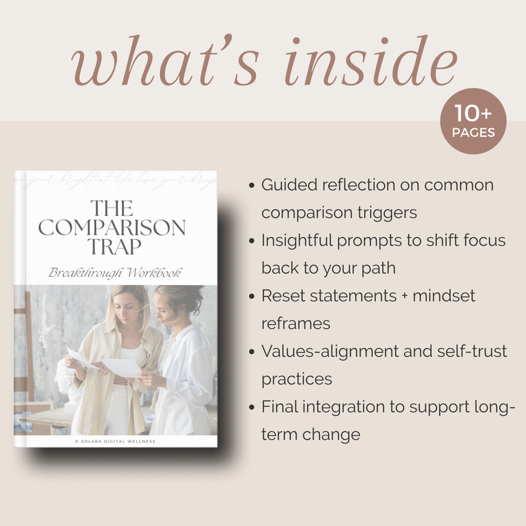 The Comparison Trap Breakthrough Workbook