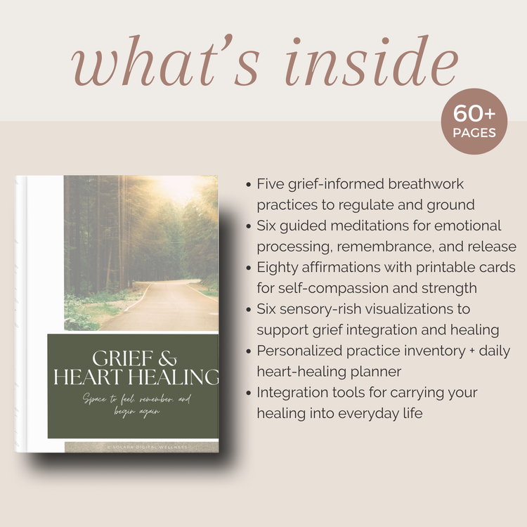 Grief and Heart Healing Inner Practice System