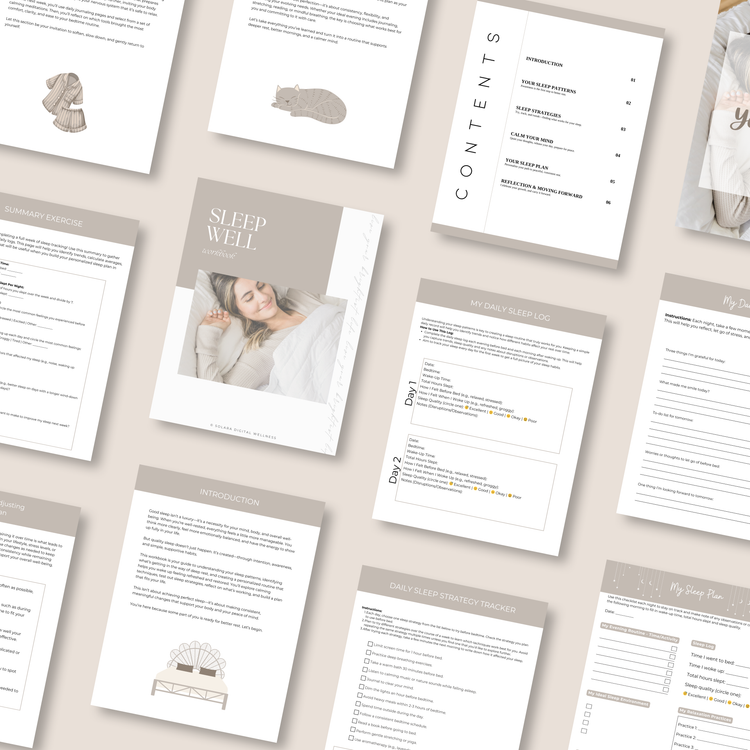 Sleep Well Workbook