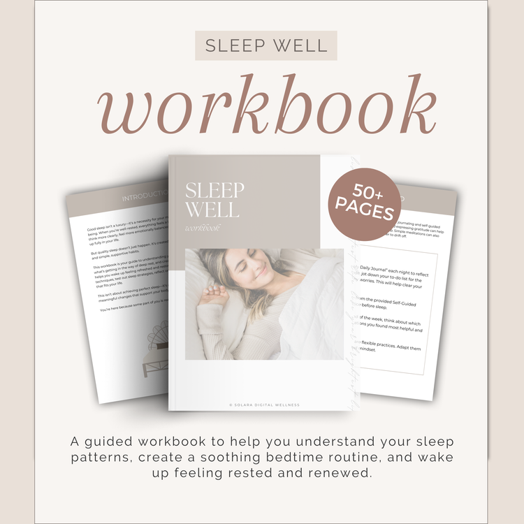 Sleep Well Workbook