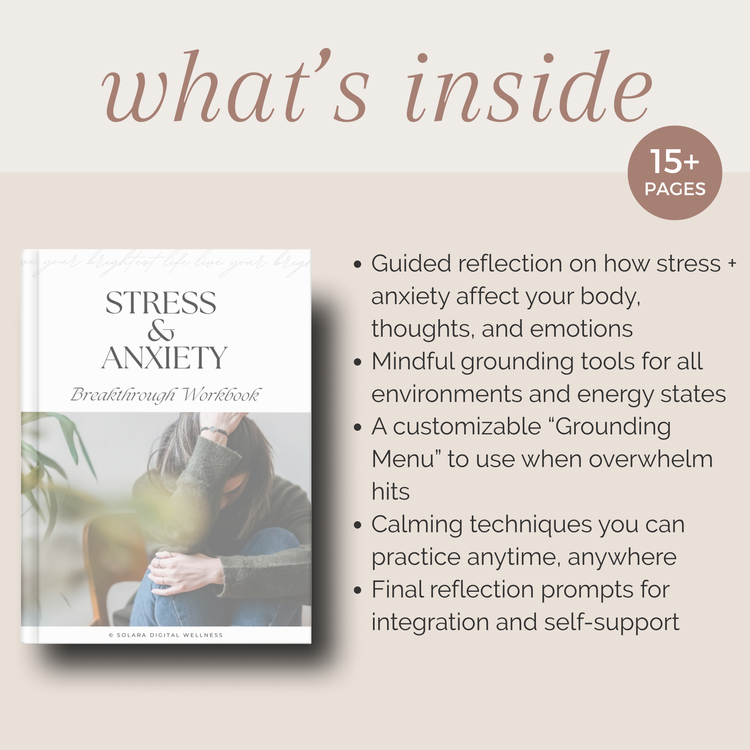 Stress and Anxiety Breakthrough Workbook