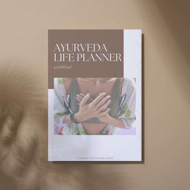 Ayurveda Life Planner Workbook