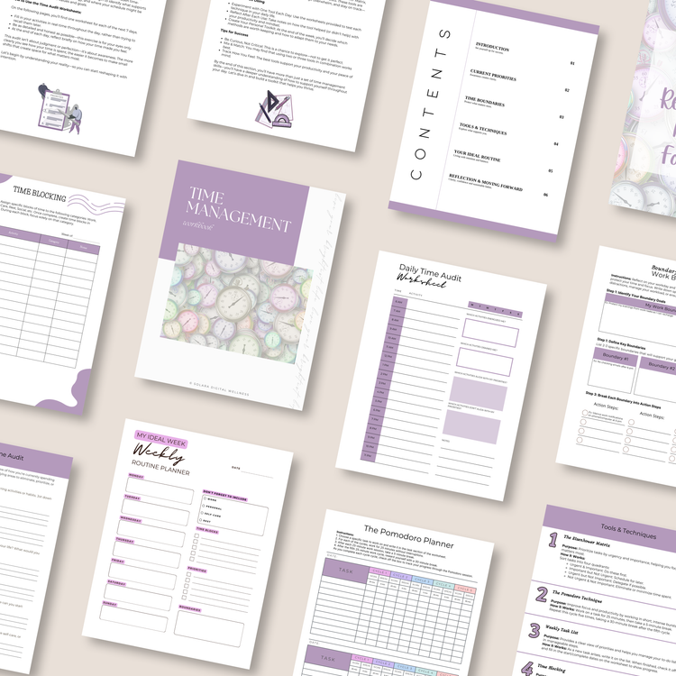 Time Management Workbook