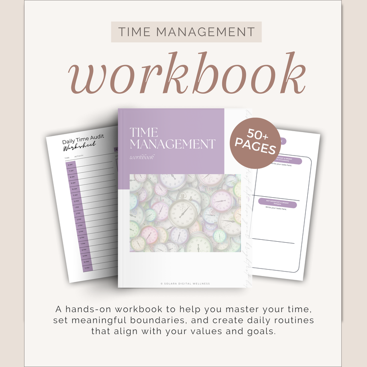 Time Management Workbook