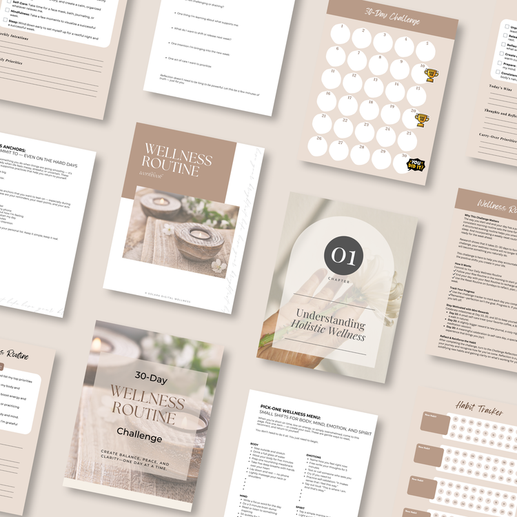Wellness Routine Workbook