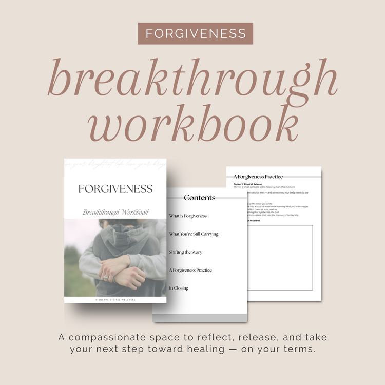 Forgiveness Breakthrough Workbook