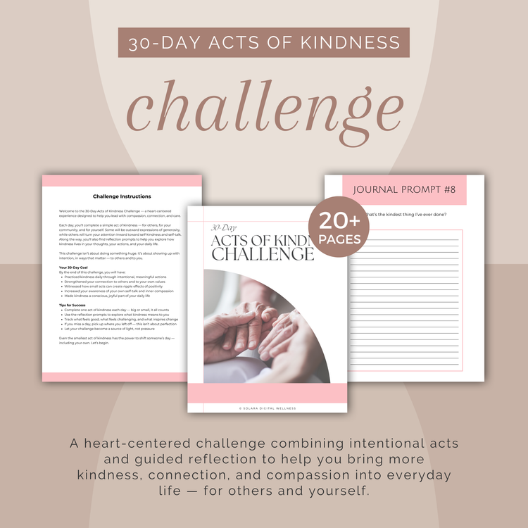 30-Day Acts of Kindness Challenge