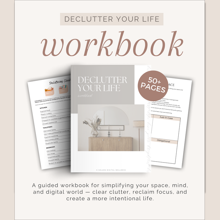 Declutter Your Life Workbook