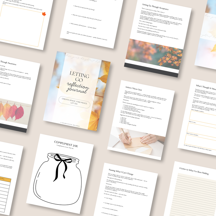 Letting Go Reflection Journal