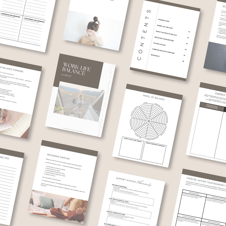 Work-Life Balance Workbook