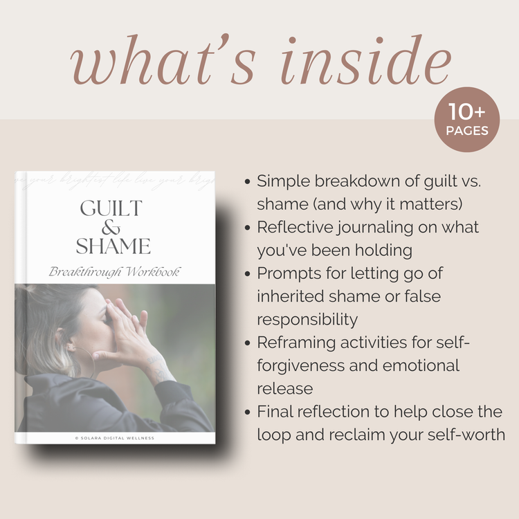 Guilt and Shame Breakthrough Workbook