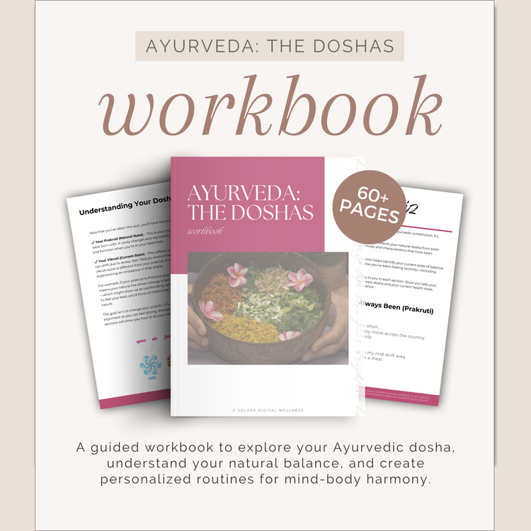 Ayurveda: The Doshas Workbook