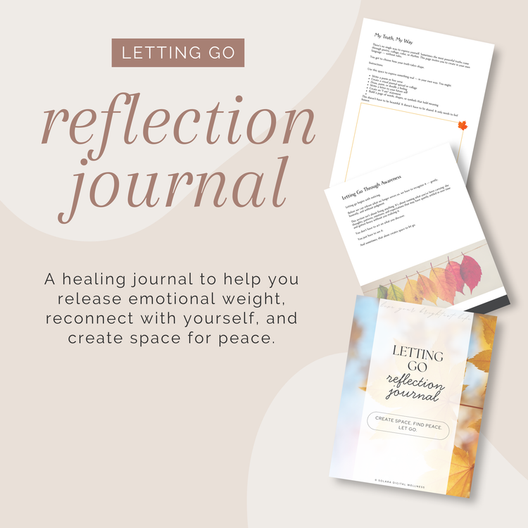 Letting Go Reflection Journal