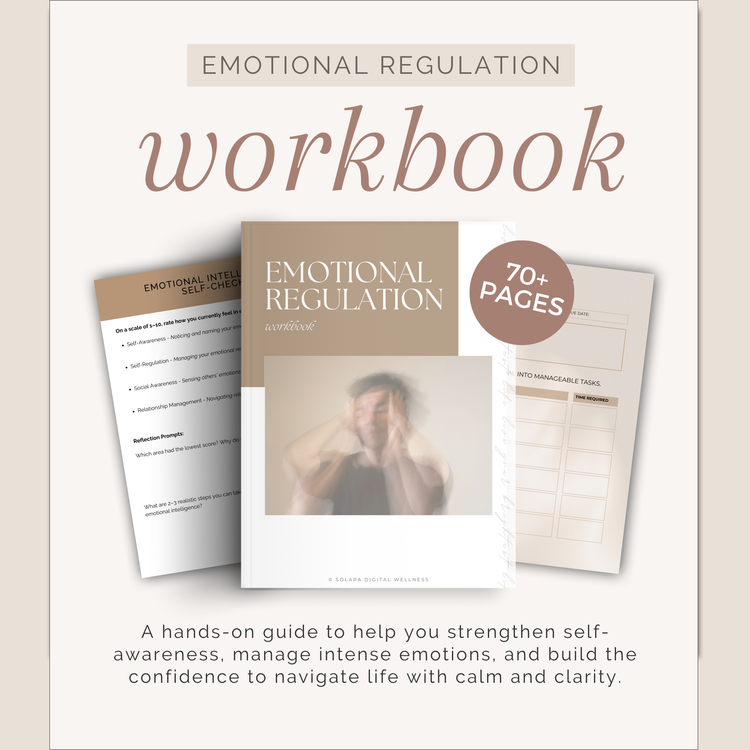 Emotional Regulation Workbook