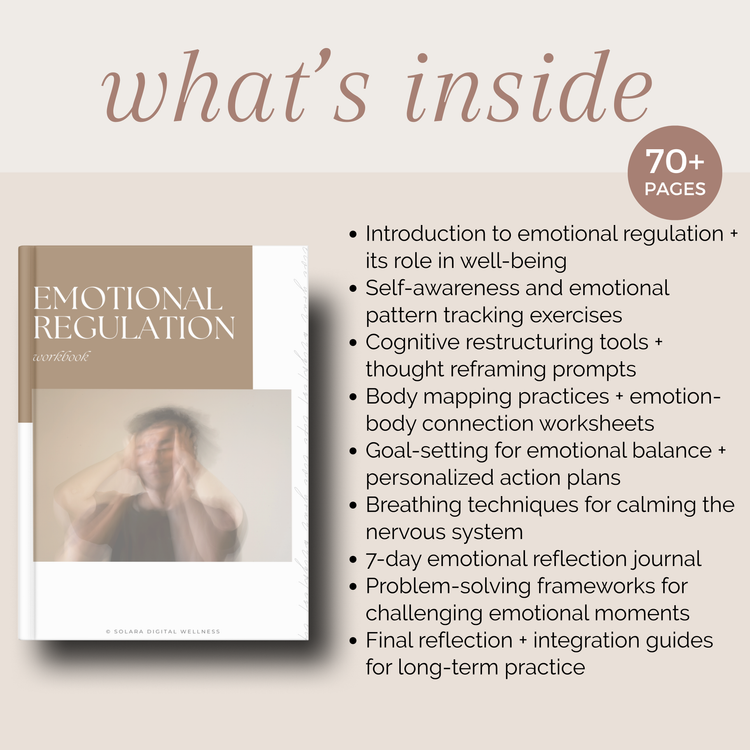 Emotional Regulation Workbook