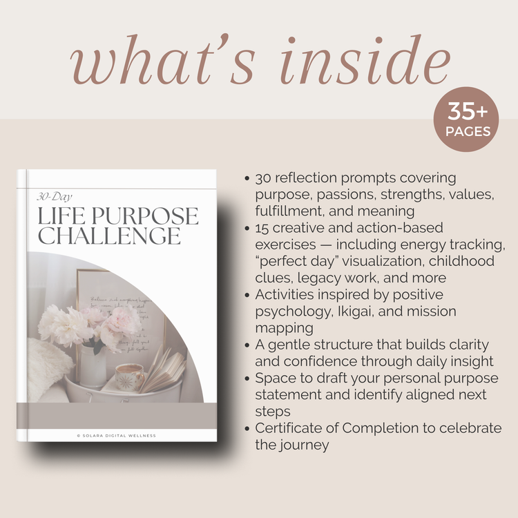 30-Day Life Purpose Challenge