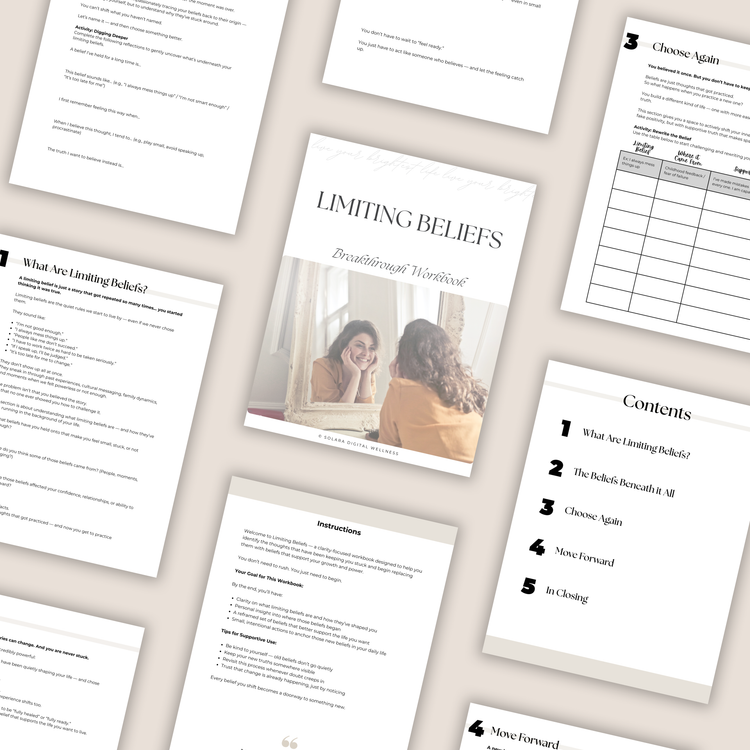 Limiting Beliefs Breakthrough Workbook