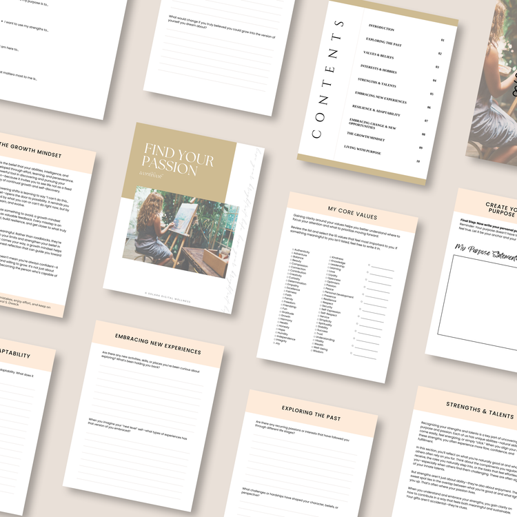 Find Your Passion Workbook