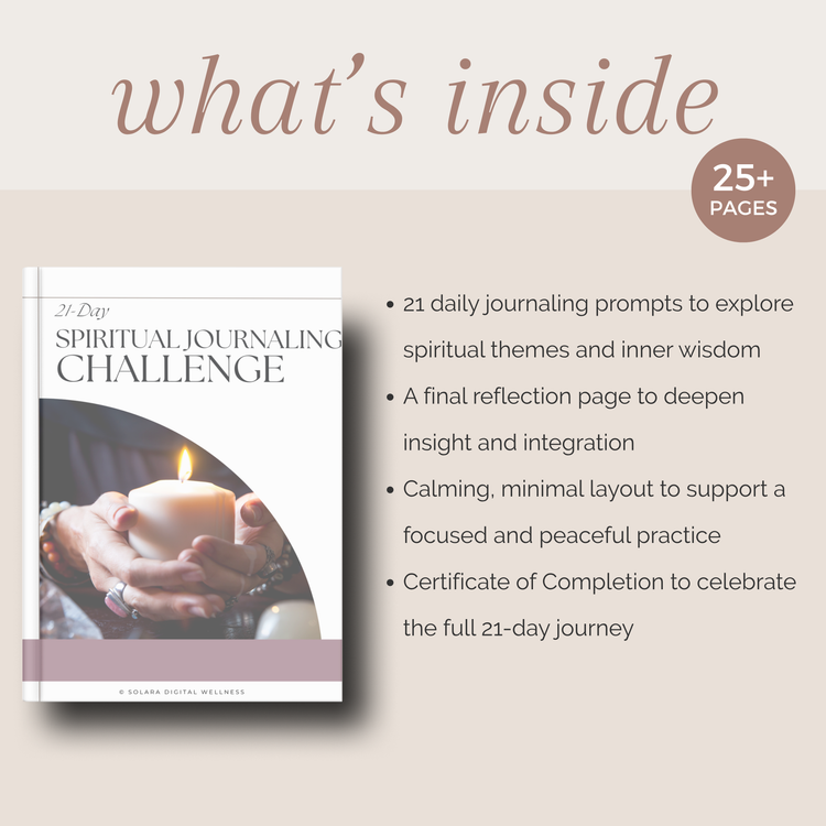 21-Day Spiritual Journaling Challenge