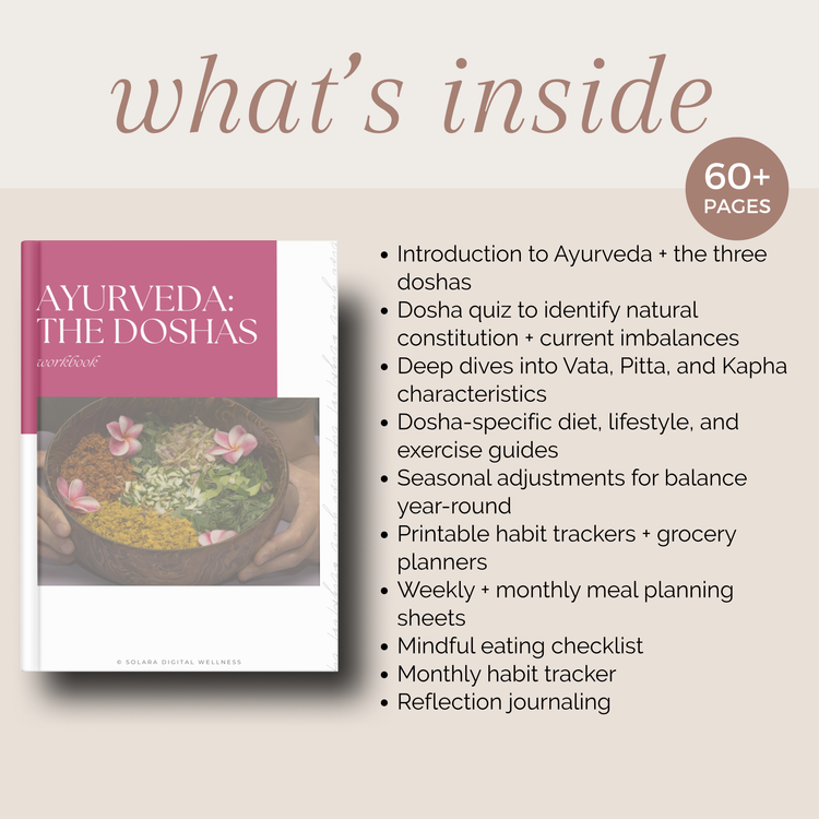 Ayurveda: The Doshas Workbook