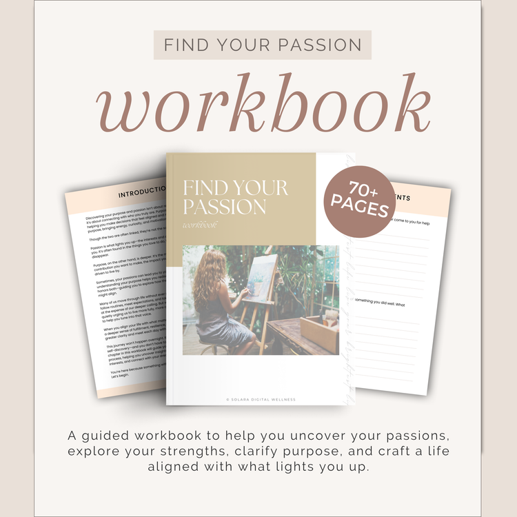 Find Your Passion Workbook