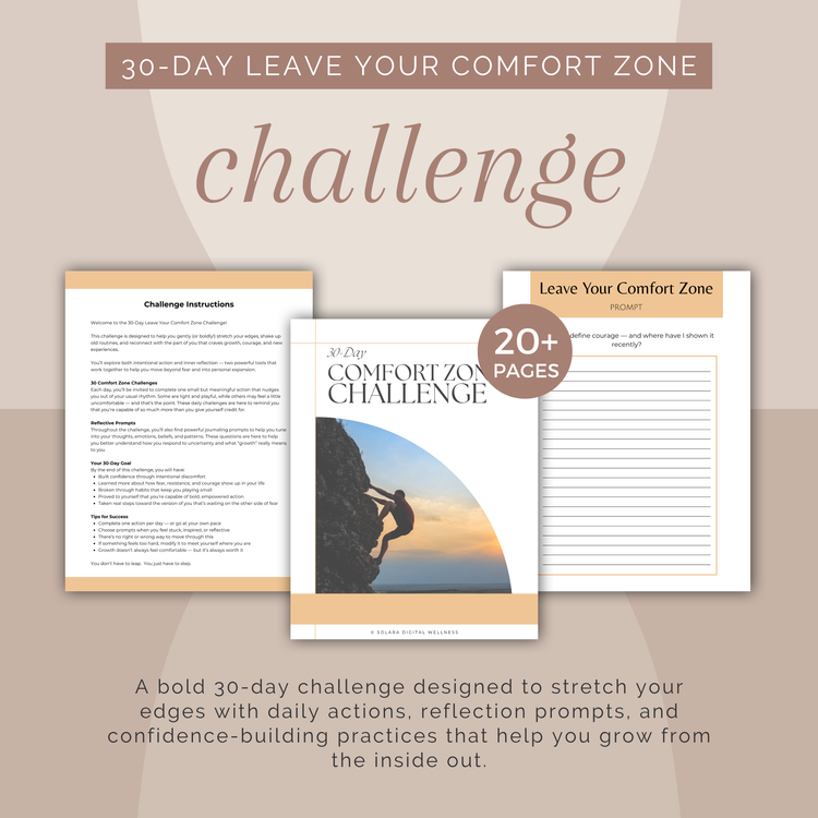 30-Day Leave Your Comfort Zone Challenge