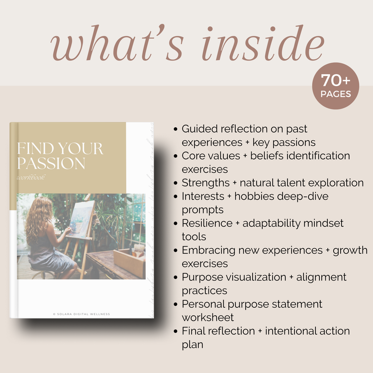 Find Your Passion Workbook