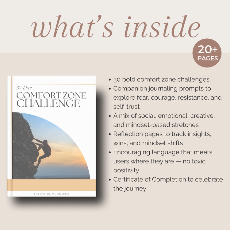 30-Day Leave Your Comfort Zone Challenge