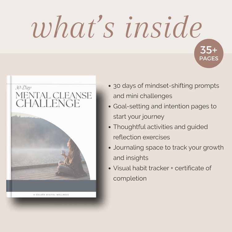 30-Day Mental Cleanse Challenge