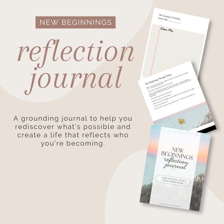 New Beginnings Reflection Journal