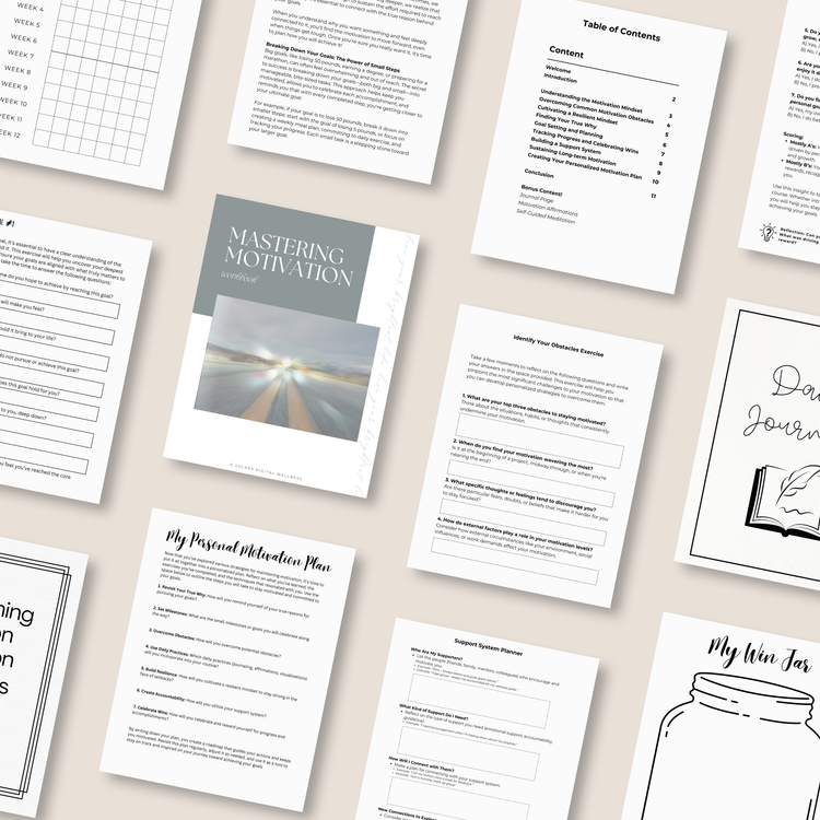 Mastering Motivation Workbook