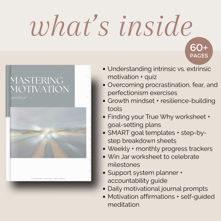 Mastering Motivation Workbook