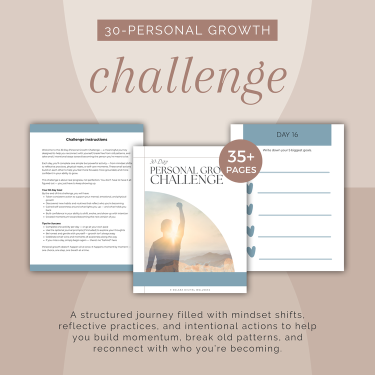 30-Day Personal Growth Challenge