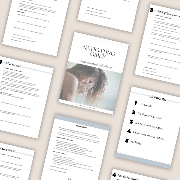 Navigating Grief Breakthrough Workbook