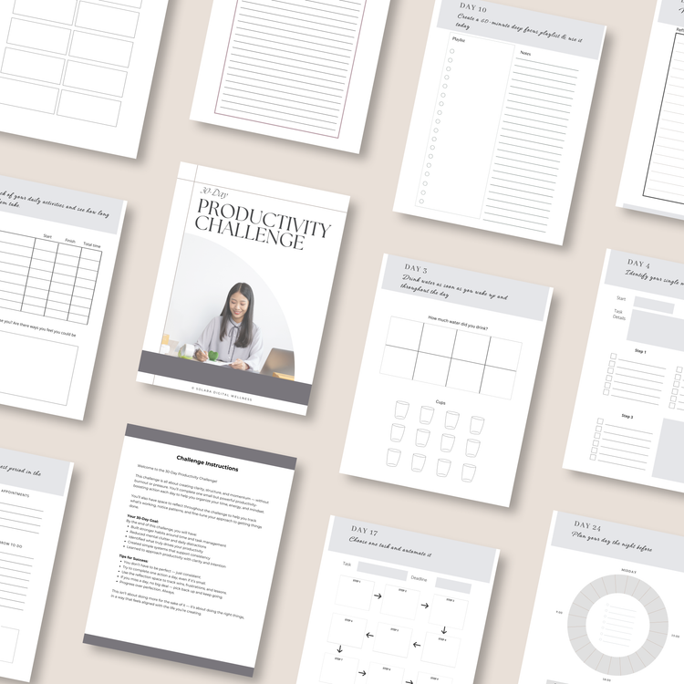 30-Day Productivity Challenge