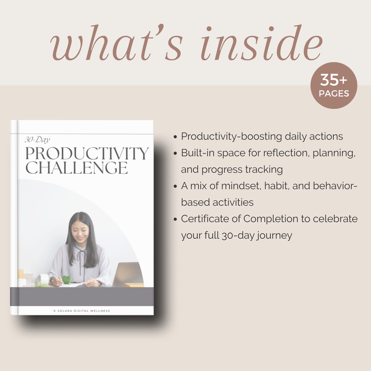 30-Day Productivity Challenge