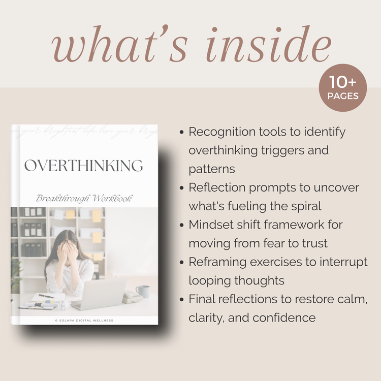 Overthinking Breakthrough Workbook