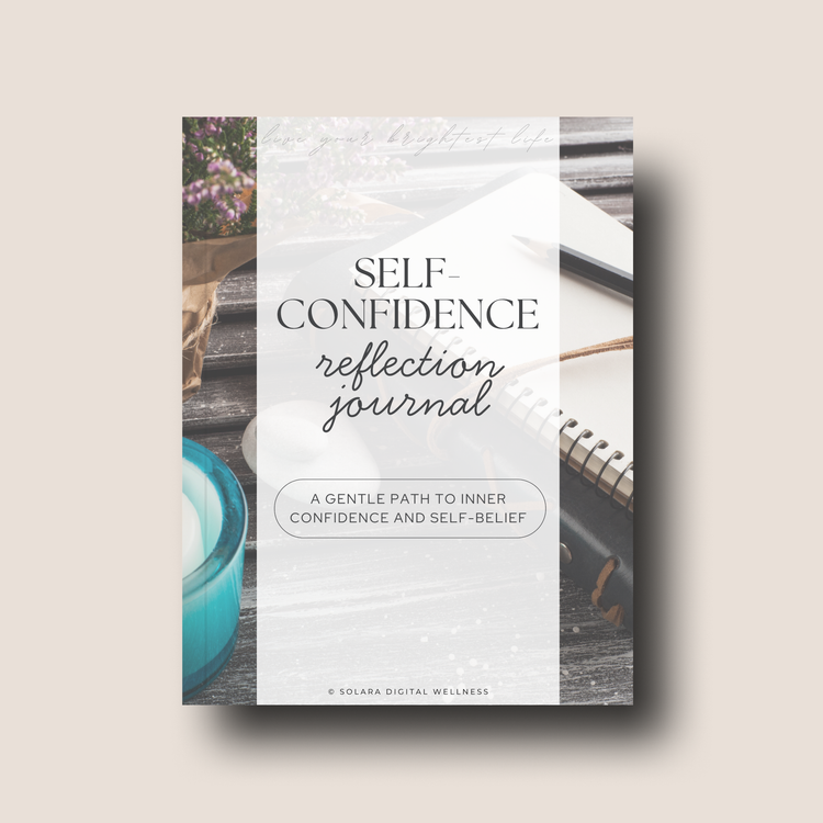 Self-Confidence Reflection Journal
