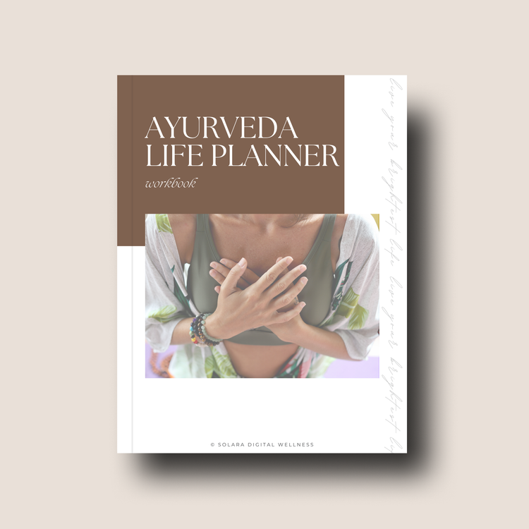 Ayurveda Life Planner Workbook
