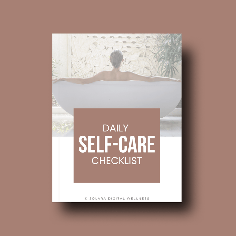 Daily Self-Care Checklist
