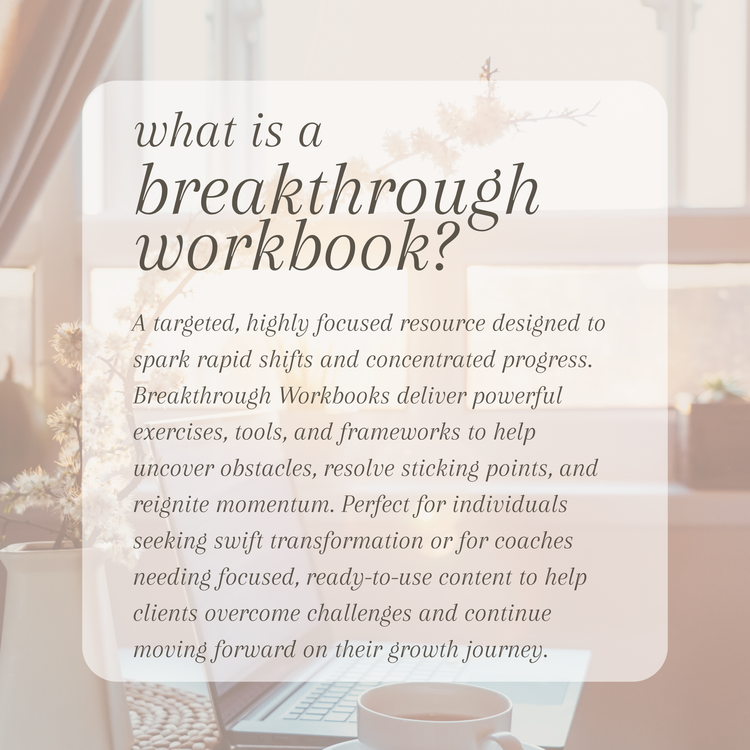 Managing Worry Breakthrough Workbook